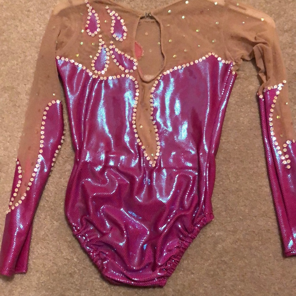 Gymnastic competition leotard custom made - Picture 6 of 16